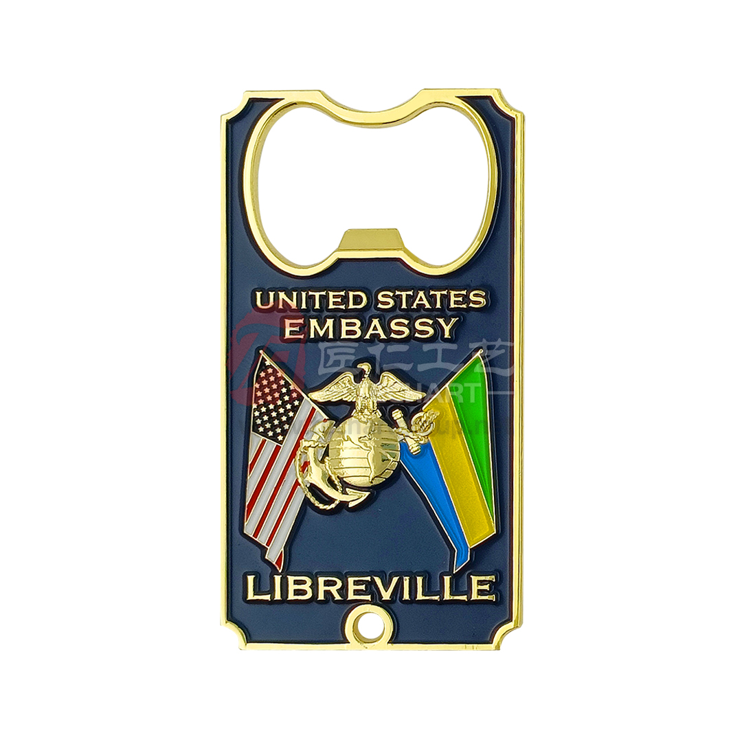 Soft Enamel Bottle Opener Challenge Coin .jpg
