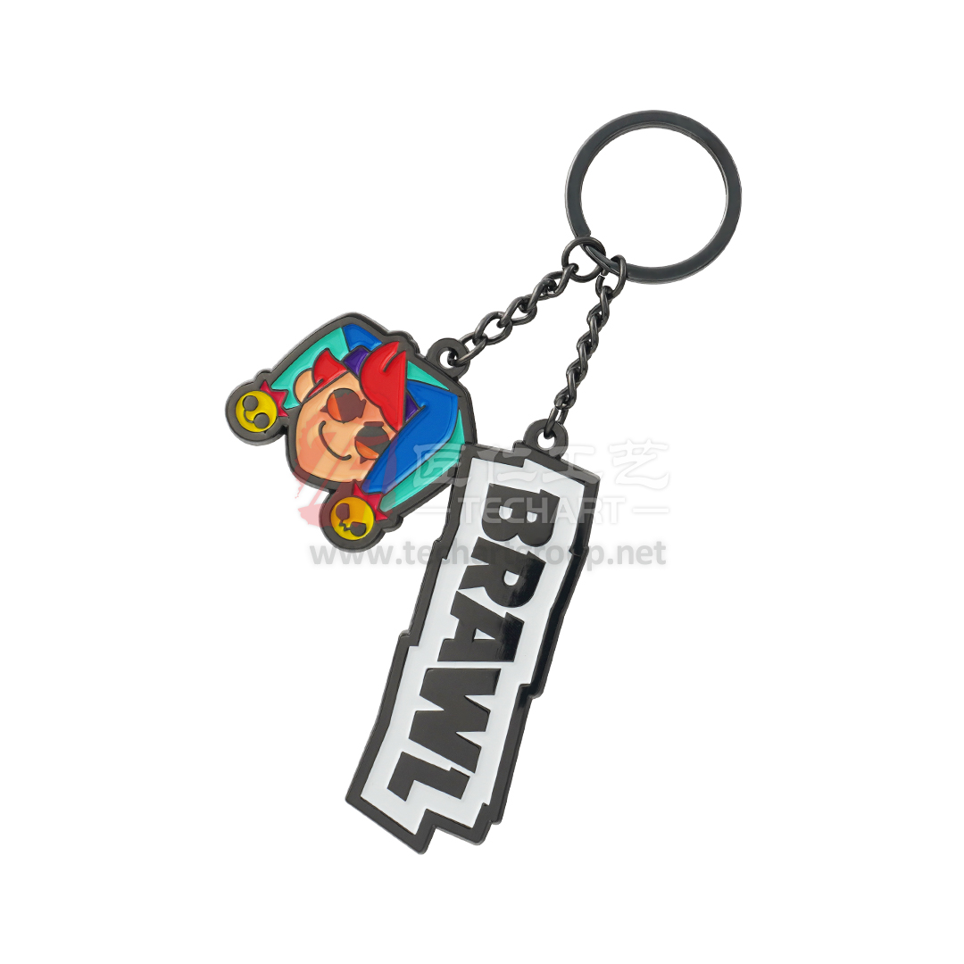 Brawl Stars Soft Enamel Metal Key Chain.jpg