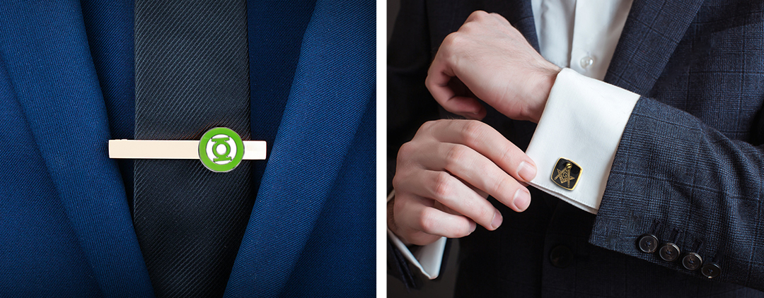 领带夹袖扣详情页2
