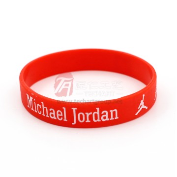 Customized silicone wristbands and slap bracelets