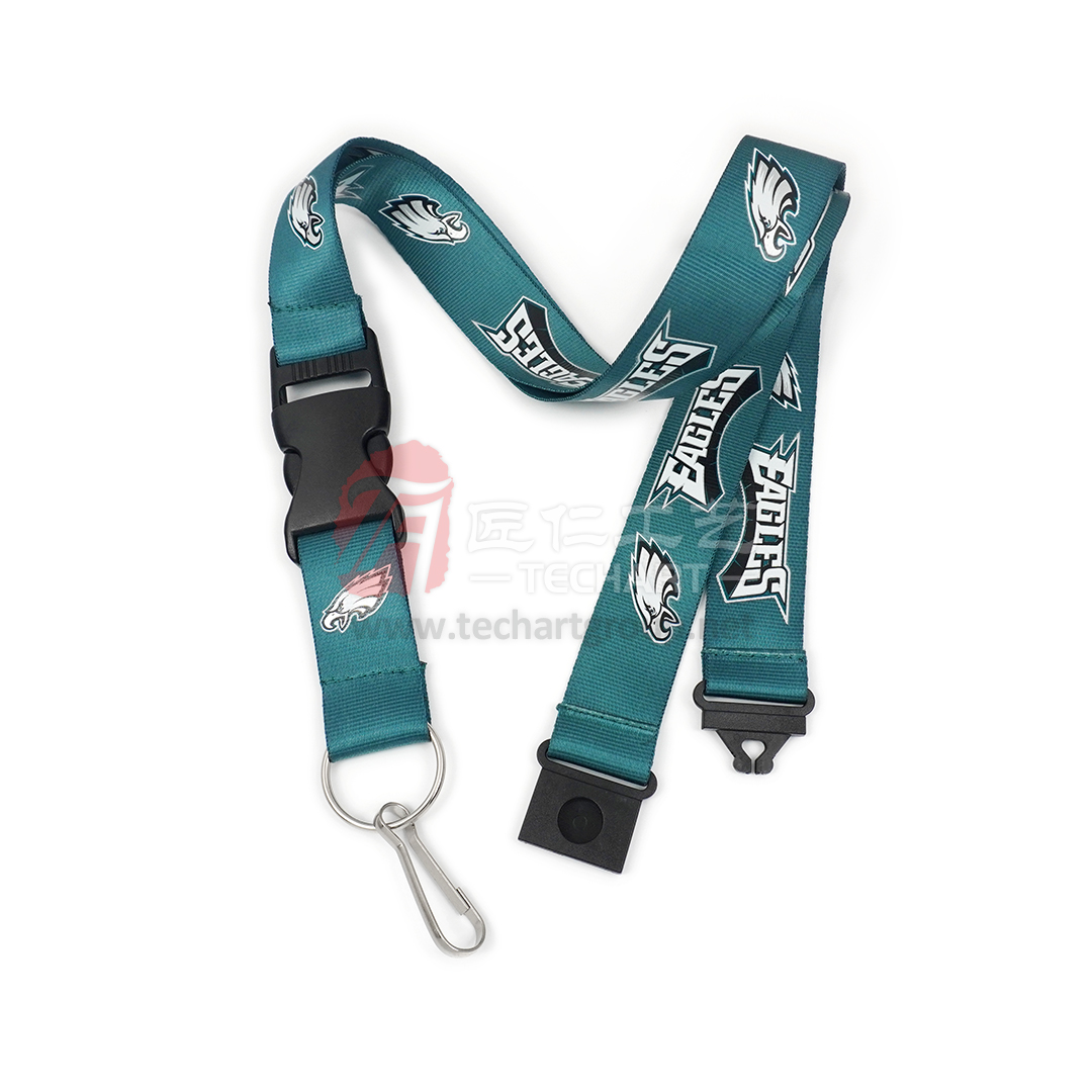 Multi - color silk - screen printed Lanyard.jpg