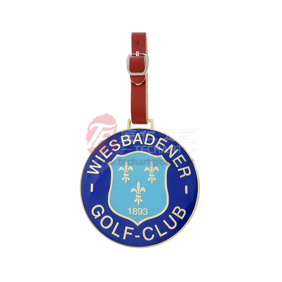 soft enamel Golf Bag Tag with epoxy.jpg
