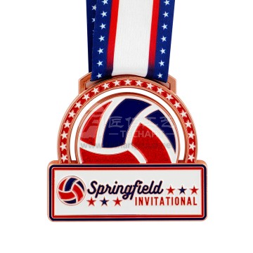 Custom Sports Medals With Ribbons