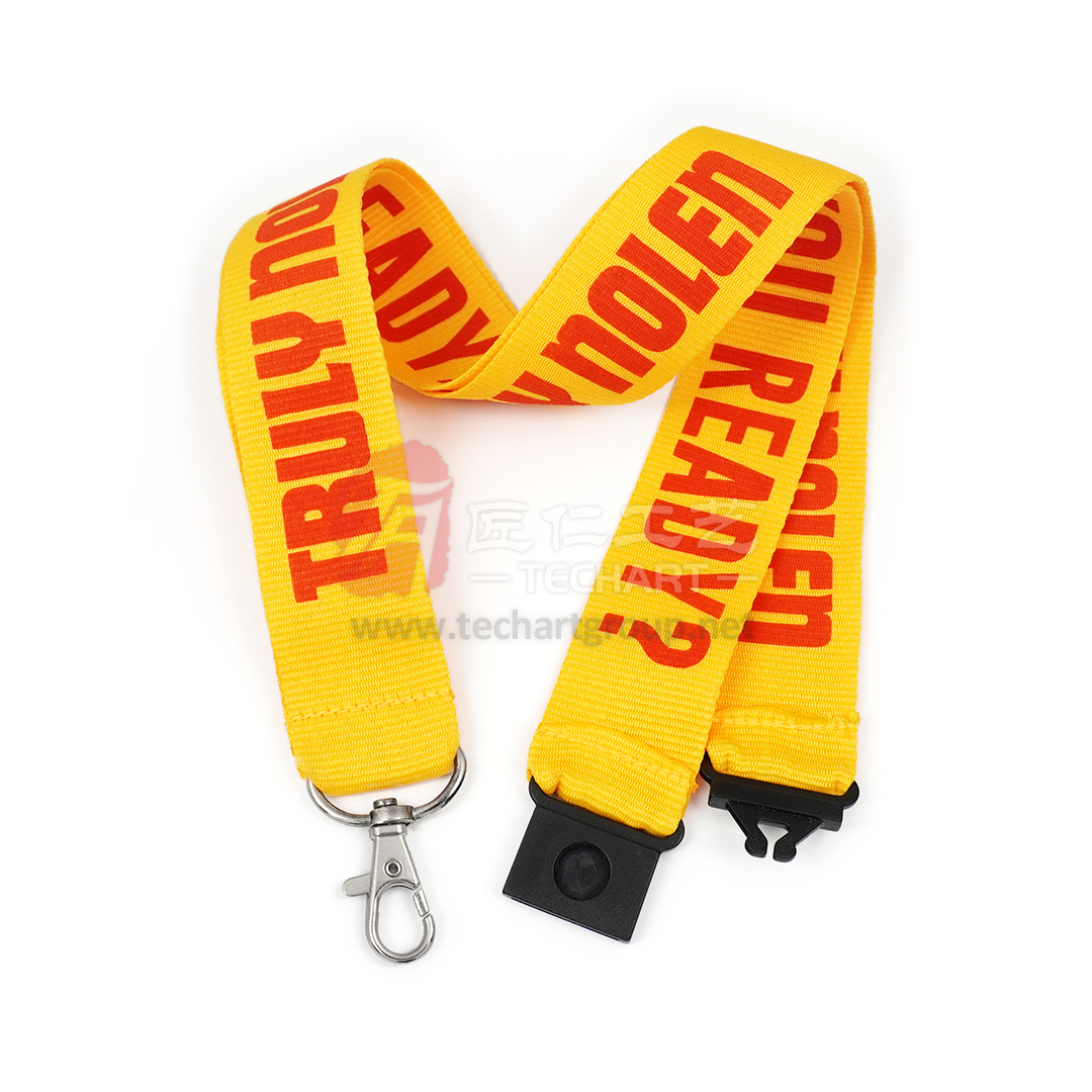 Silk-screen Printed Webbing with Lobster Clasp.jpg