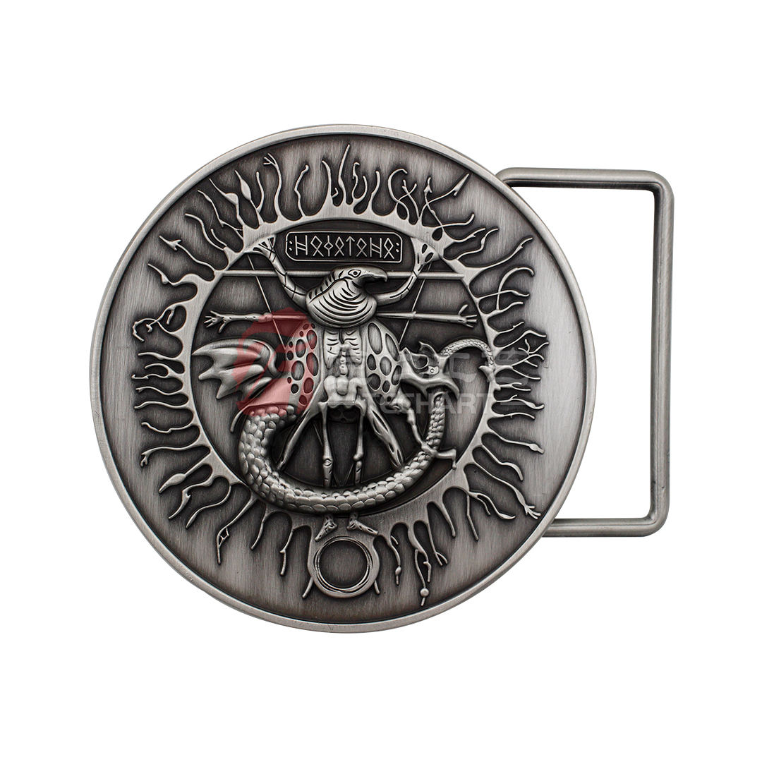 Antique Electroplated Belt Buckle .jpg