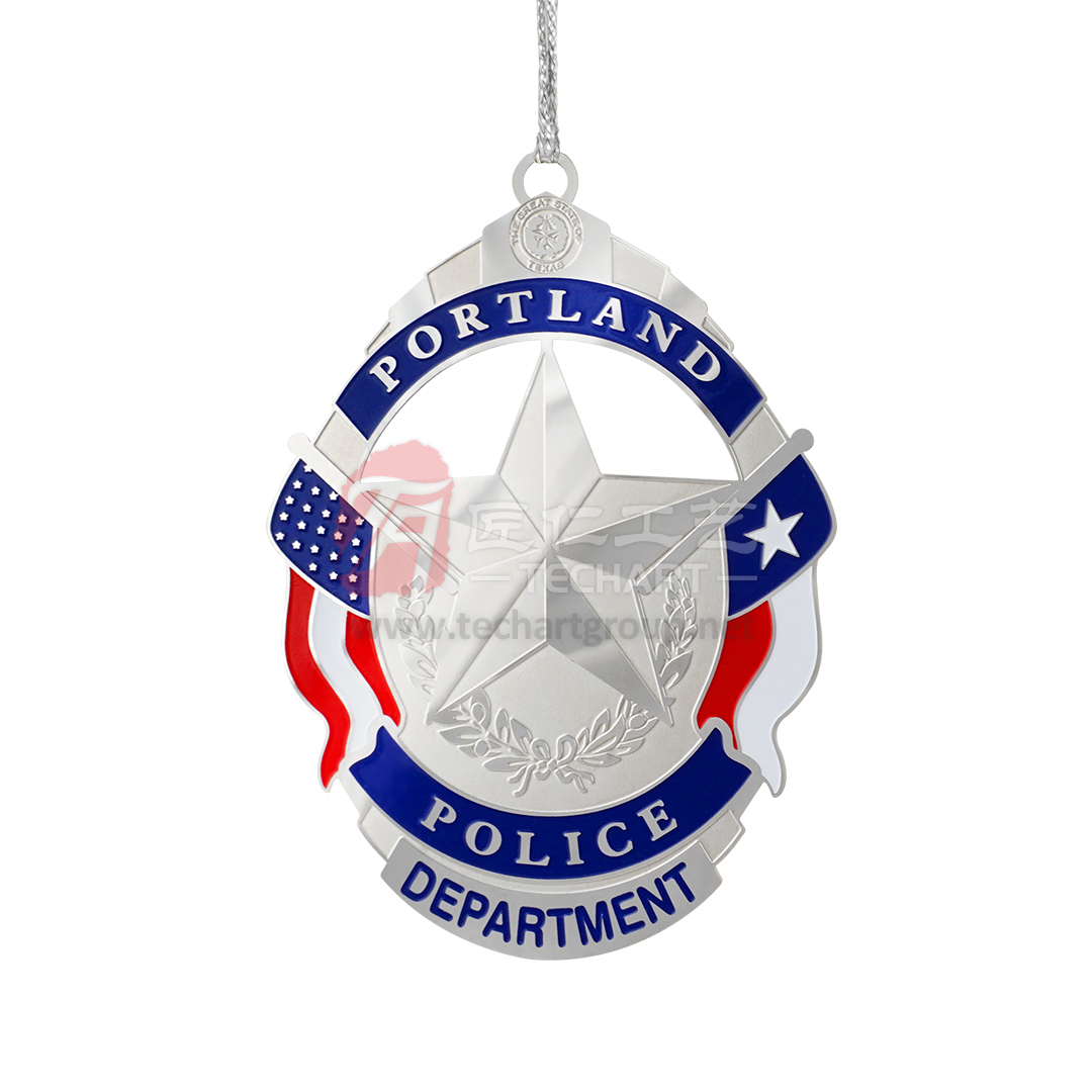 Police Department Photo Etched Brass Ornament.jpg