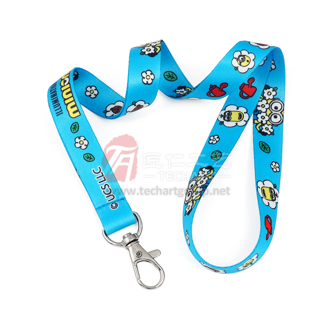 custom cartoon Dye-sublimated Lanyard.jpg