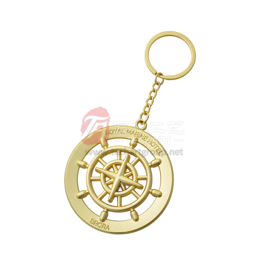 Hotel Zinc Alloy Metal Key Chain .jpg