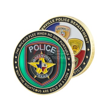 Unique Police Coins for Every Police Division