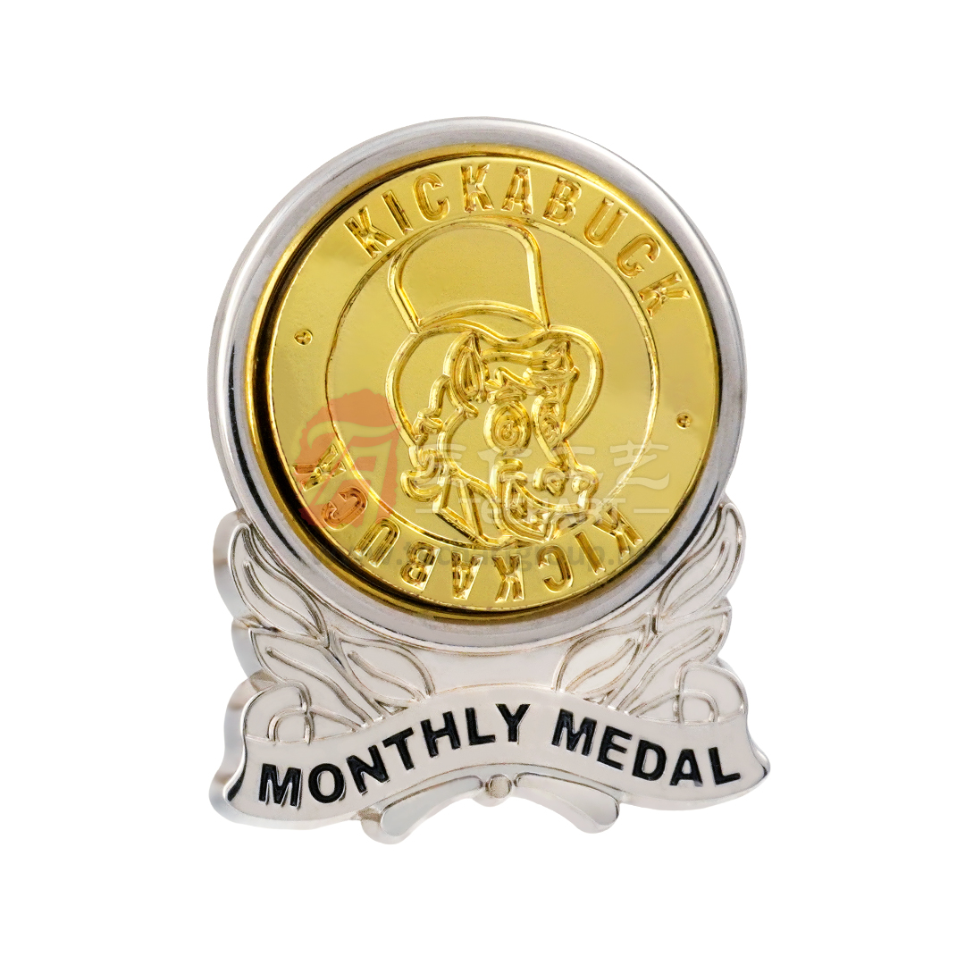 Two - tone Electroplated Golf Hat Clip .jpg