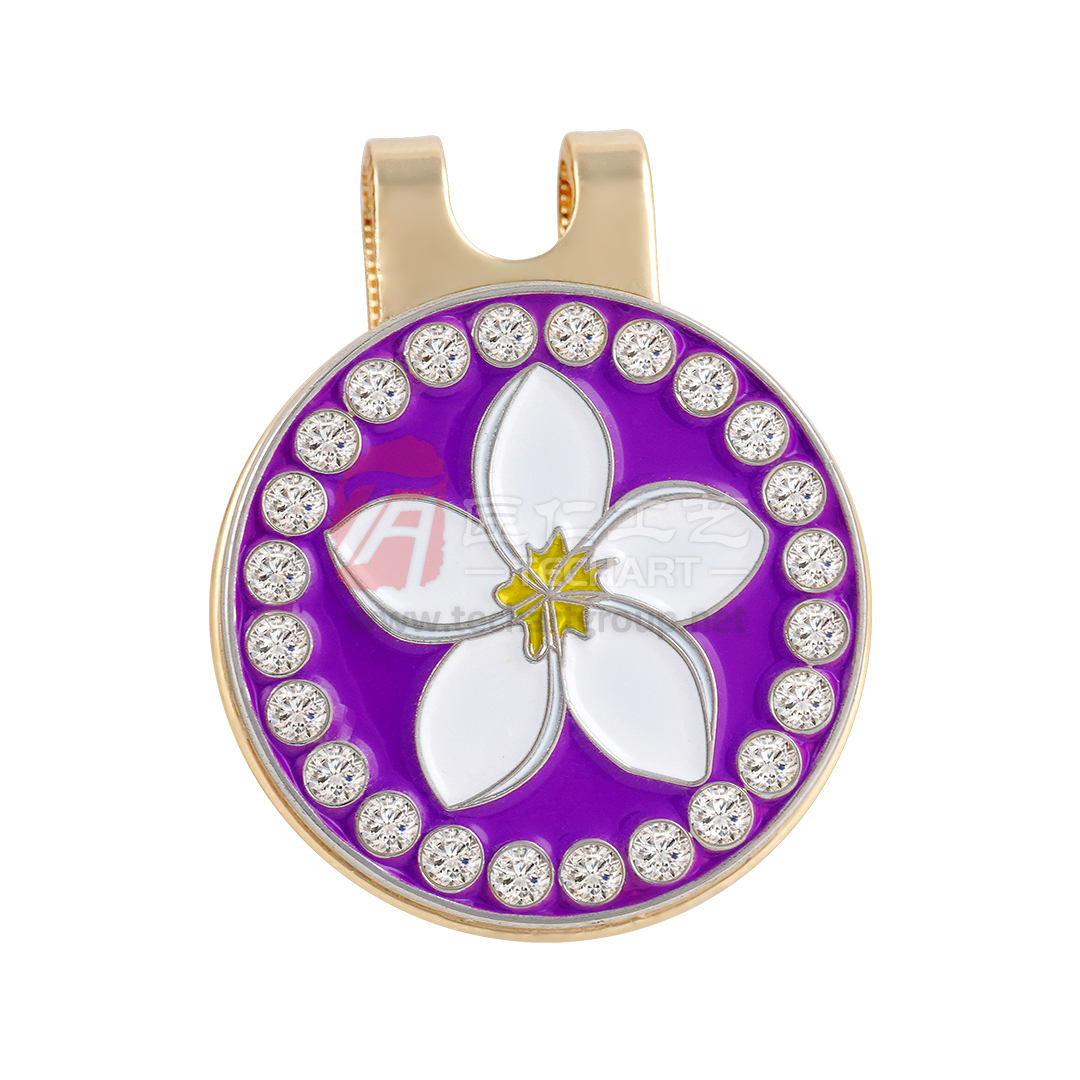 Custom Rhinestone Golf Hat Clips .jpg