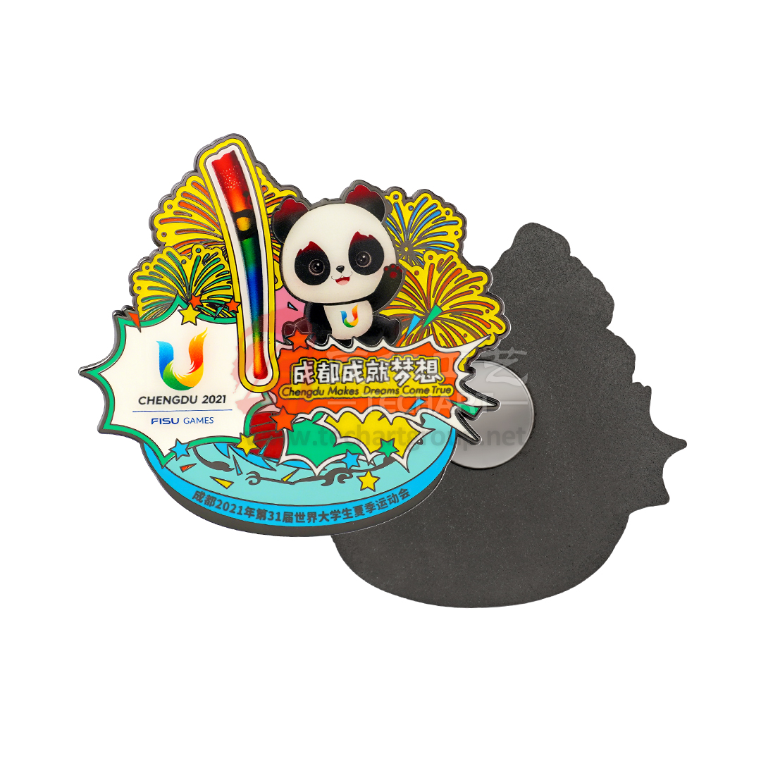 Chengdu 2021 FISU Games Hard Enamel Fridge Magnet.jpg
