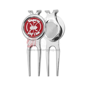 Custom Golf Divot Tool With Ball Marker