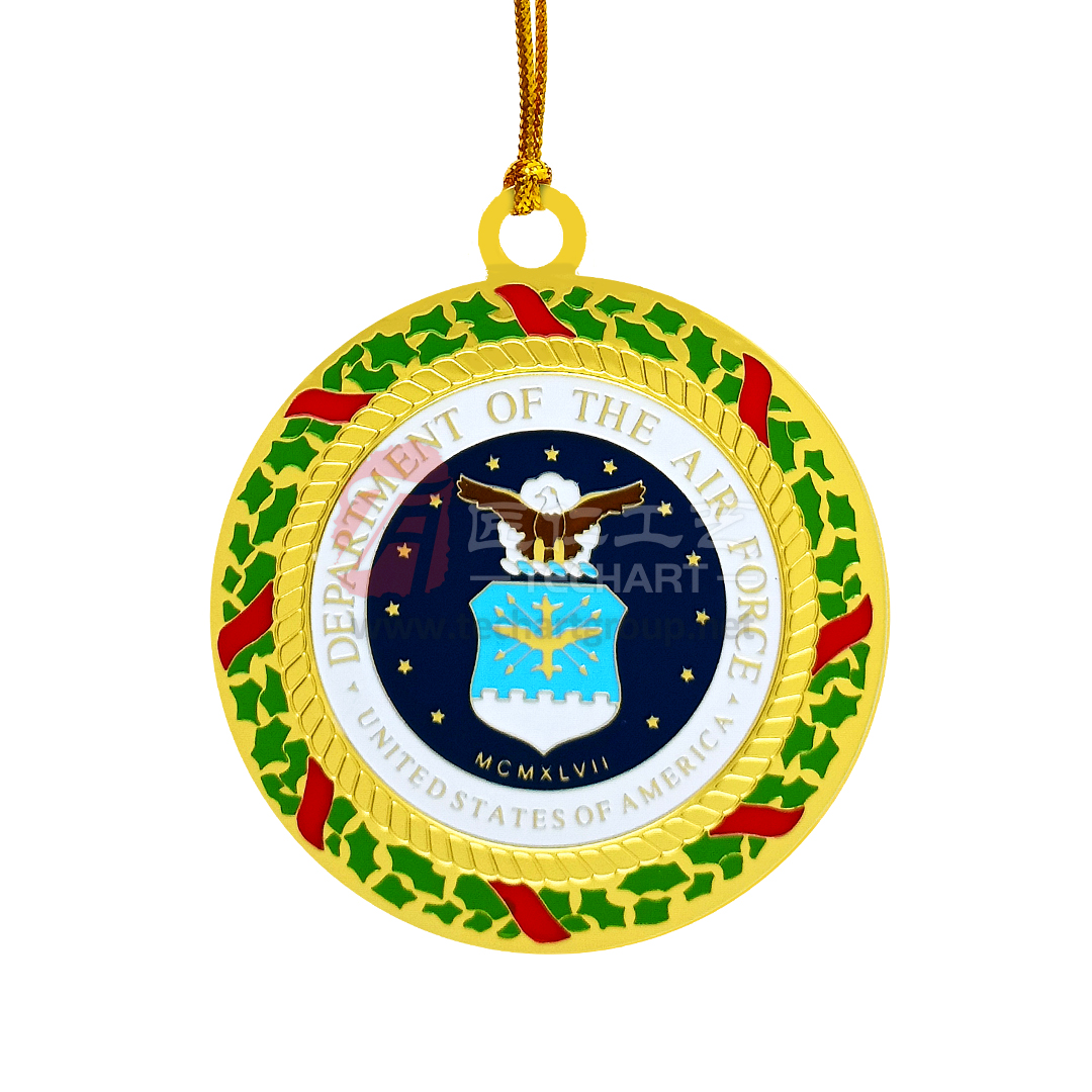 The Air Force Photo Etched Brass Ornament.jpg