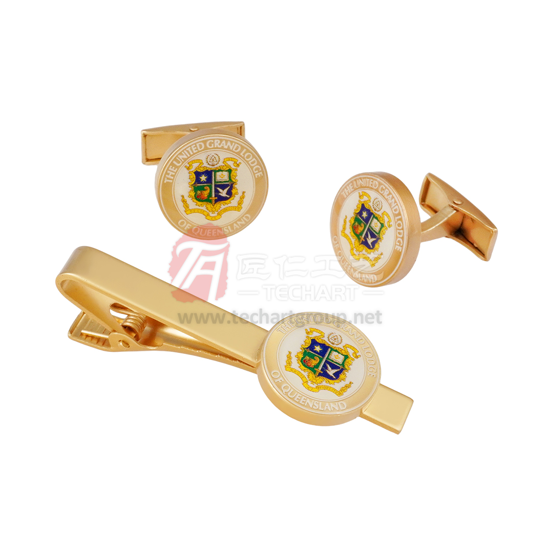Freemasonry - themed tie bars and cufflinks .jpg